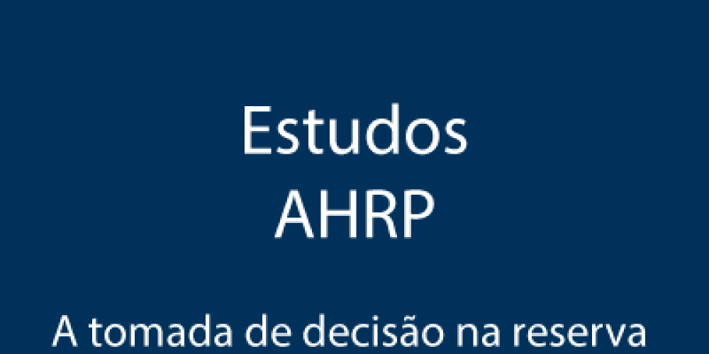 Estudo sobre a tomada de decisão nas reservas