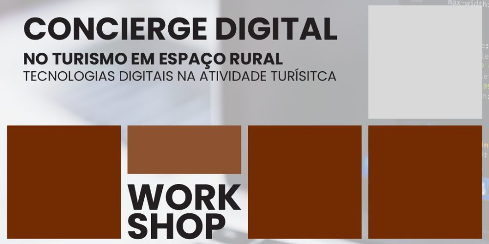 Workshop online – Tecnologias digitais na atividade turística